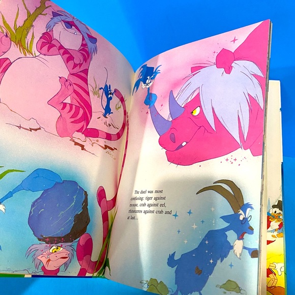 WALT DISNEY NWT VTG 1987 THE SWORD IN THE STONE HARDCOVER COLLECTIBLE BOOK 95p. - Picture 7 of 13